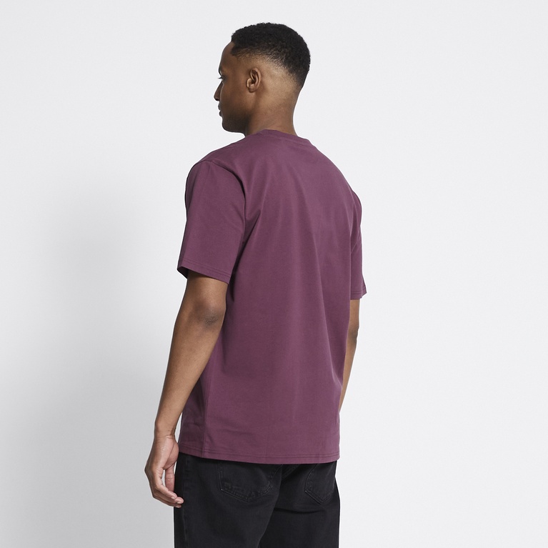 Heavy tee "William" Burgundy